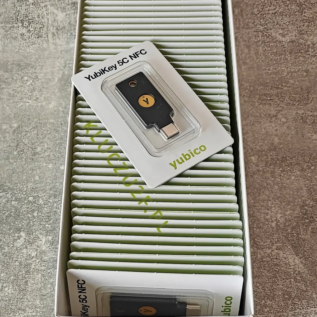 Klucz U2F YubiKey 5C NFC